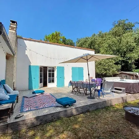 La Forestiere Avec Jacuzzi Pour 6 Personnes * Saint-Georges-d'Oleron